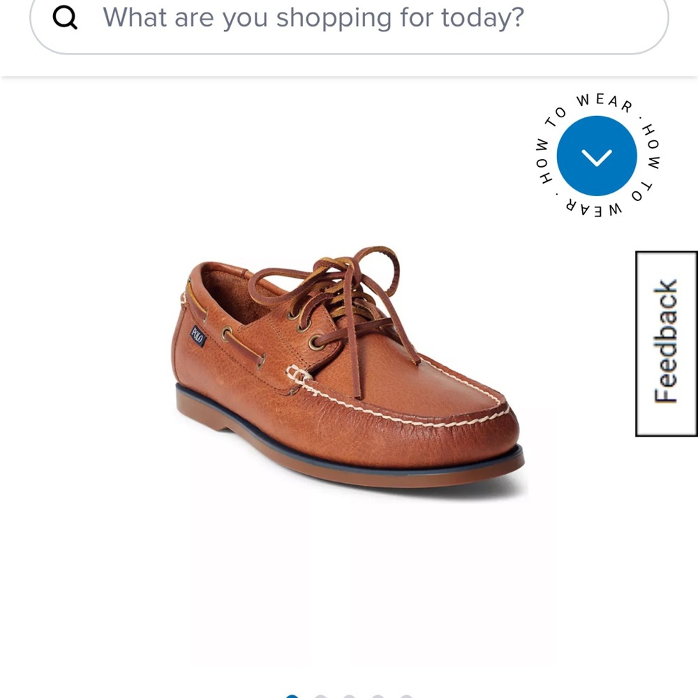 Men's Brown Boat Shoes